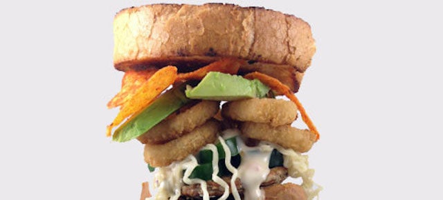 Ridiculous alphabet sandwich has a different ingredient for each letter