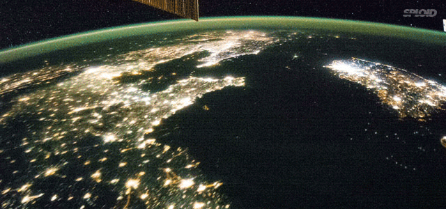 The shocking contrast between the two Koreas as seen from space