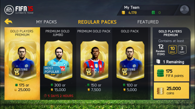 micro-transaction in FIFA 15 is a problem with modern gaming