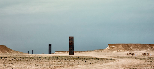 These Mysterious Desert Monoliths Are Actually Richard Serra Sculptures