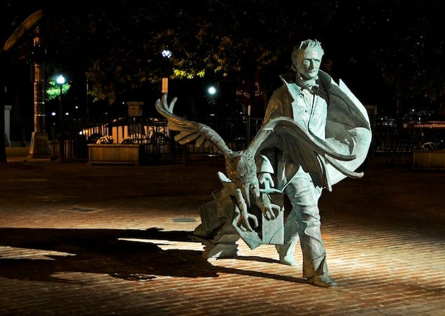Boston Just Got a Spooky Edgar Allan Poe Statue