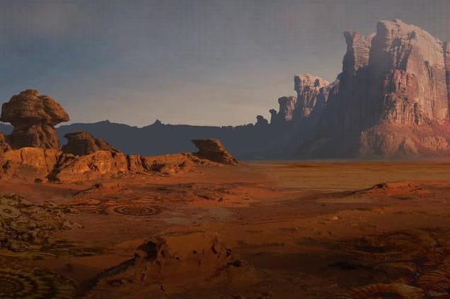 John Carter concept art transports you to the magnificent Barsoom