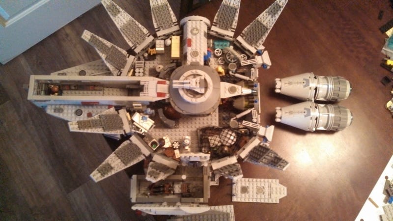 freighter chase lego star wars