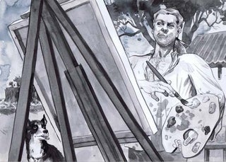 Concept art from the Sandman movie that never was
