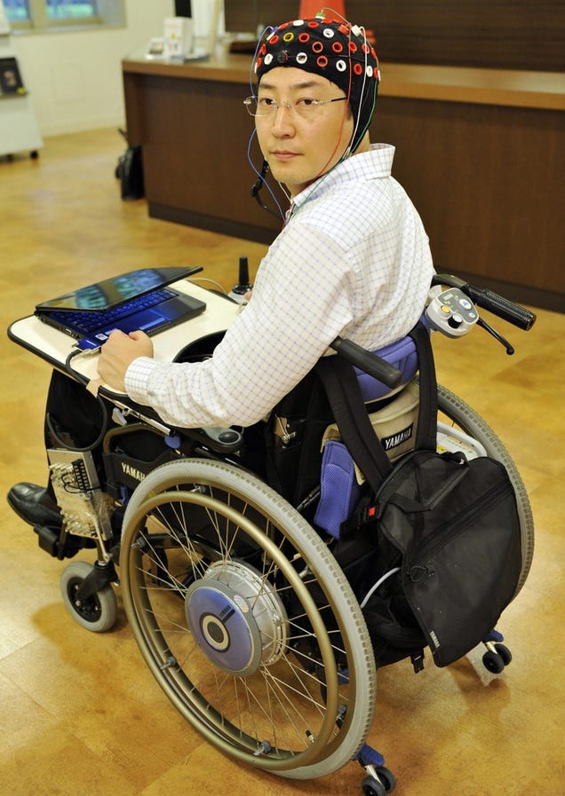 toyota brain controlled wheelchair #6