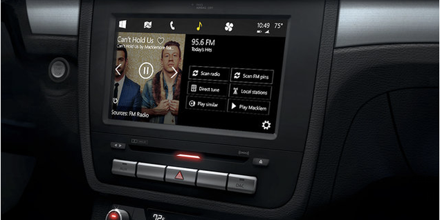 Microsoft's New "Windows in the Car" Concept Takes on Apple's CarPlay