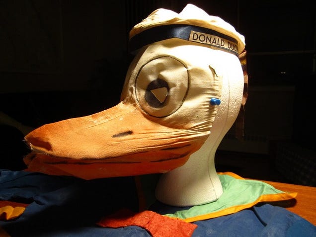 Vintage Disneyland character costumes were the fabric of nightmares