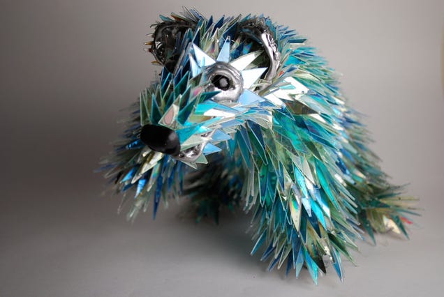 What if birds had shattered CDs instead of feathers?