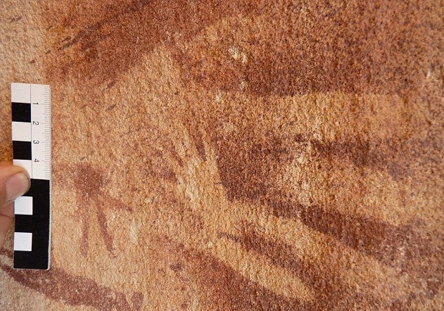 These Ancient 'Hand Prints' Were Not Made by Human Hands
