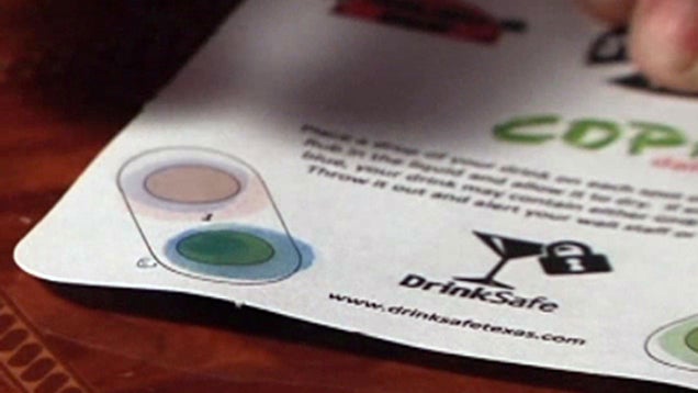 DrinkSafe Coasters Keep You Safe from Date Rape Drugs