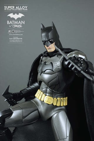 I'm in Love With a Giant Batman Figure That's Made Out of Metal
