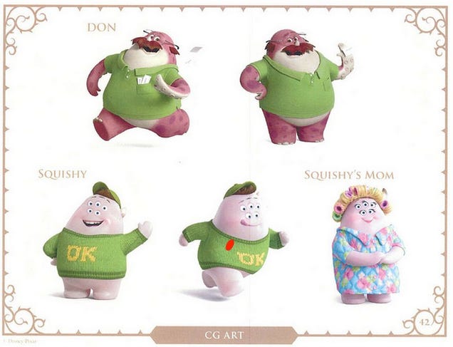 Monsters University concept art shows off a new cast of Monsters!