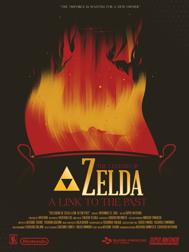 Have A Few More Beautiful Legend Of Zelda Movie Posters
