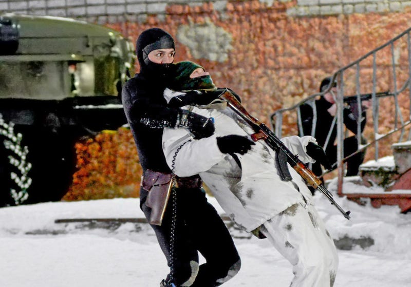 These Pictures Of Russian Frogmen In Action Are Straight Out Of An '80s Chuck Norris Movie