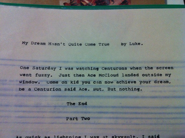 A Child's Sketchbook From the 1980s, Preserved For the 21st Century