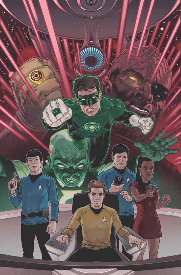 Oh, sí: Linterna Verde y Star Trek se verán las caras en un crossover