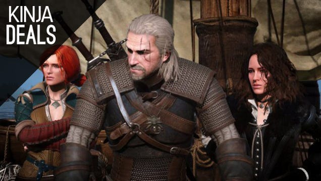Witcher 3 Price Slash, Logitech Gaming Mouse, and More Deals