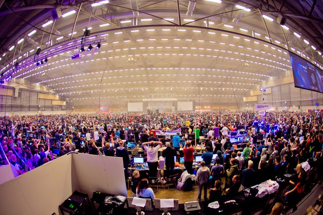 The Sights, Lights (and Imagined Smells) of the World's Biggest LAN Party
