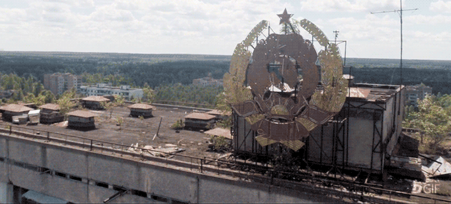 Chernobyl never looked more post-apocalypic than in this new drone film