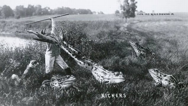 Freakish, Century-Old "Tall Tale Postcards" Were the 'Shops of Their Day
