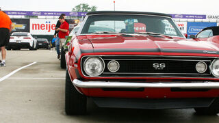 All The Bitchin' Camaros At Belle Isle For The 2016 Camaro Debut