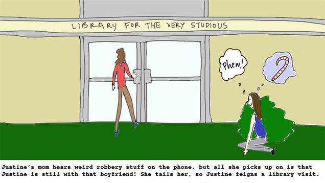 Lifetime Movie Cartoons: My Daughter's Secret