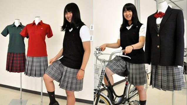 How Japanese Schoolgirl Uniforms Are Getting Pervert-Proof