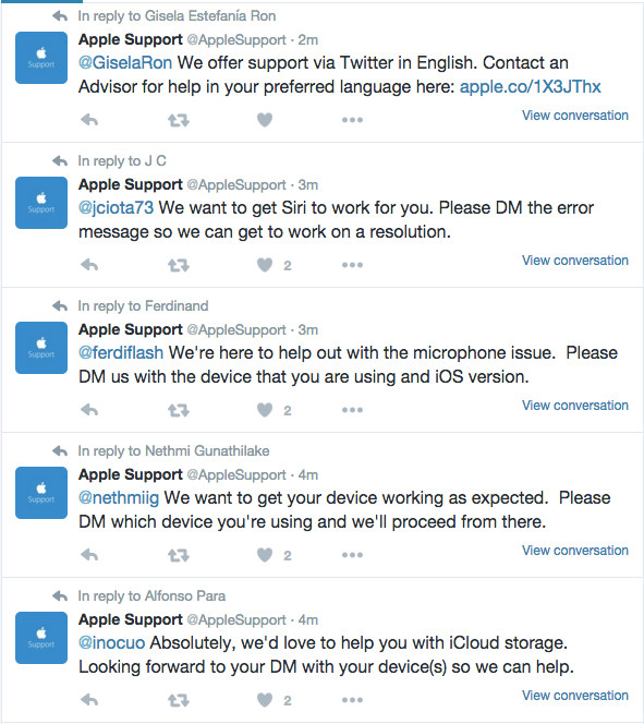 People Can Finally Tweet Their Tech Problems Directly to Apple
