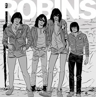 The Fantastic Four become the Beatles when superheroes invade classic album covers