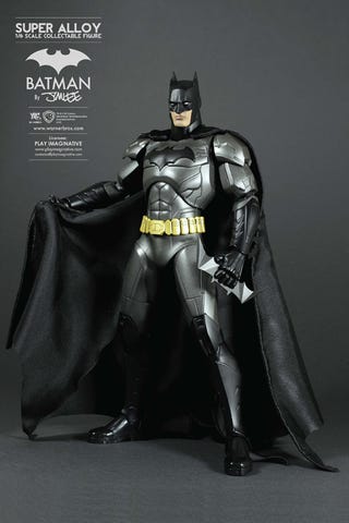 I'm in Love With a Giant Batman Figure That's Made Out of Metal