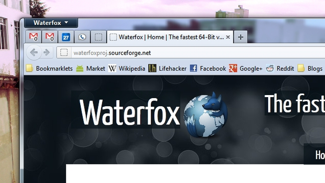 waterfoxfor windows 8