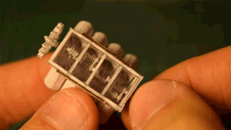 This Tiny Paper V8 Engine Will Make You Soil Yourself With Delight