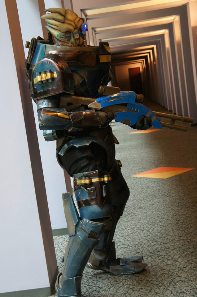 Insane Garrus Cosplay Will Calibrate Your Eyeballs