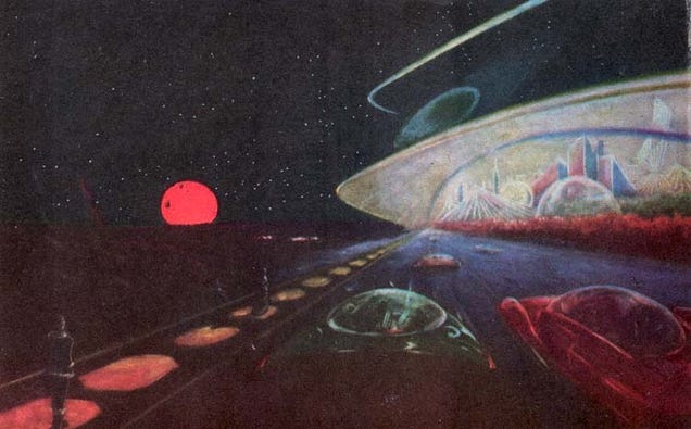 How Soviet Artists Imagined Communist Life in Space