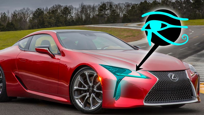Why Is Lexus Incorporating Ancient Egyptian Symbols Into The LC 500?