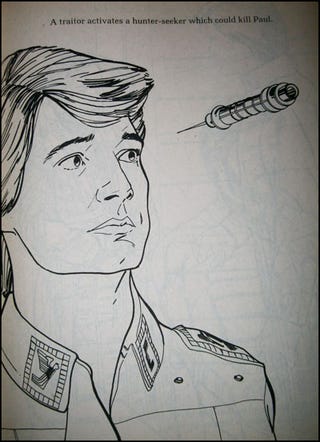 The kid-unfriendly coloring books of Dune