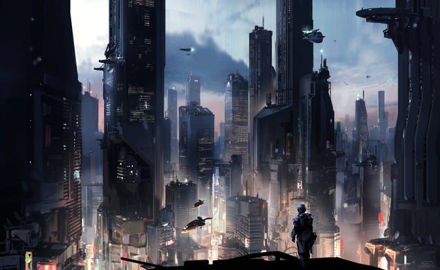 I want to live in the optimistic sci-fi worlds of Nicolas Bouvier