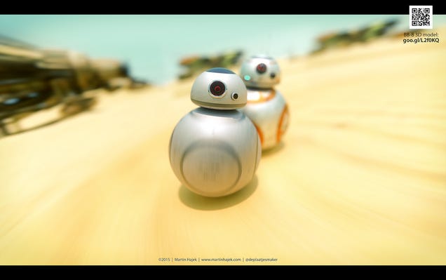 If Apple Made BB-8 Droids, They'd Be Adorable