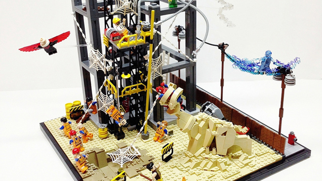 LEGO Spider-Man Vs. Sinister Six Fan-Build Is Full Of Details