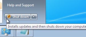 Trick Windows Into Shutting Down Without Installing Updates