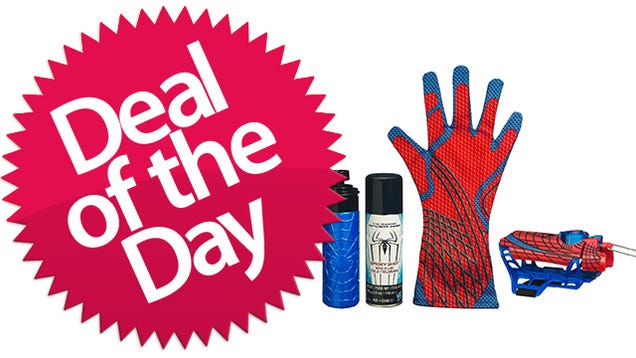 This Spider-Man Mega Blast Web Shooter Is Your Does-Whatever-A-Spider-Can Deal of the Day