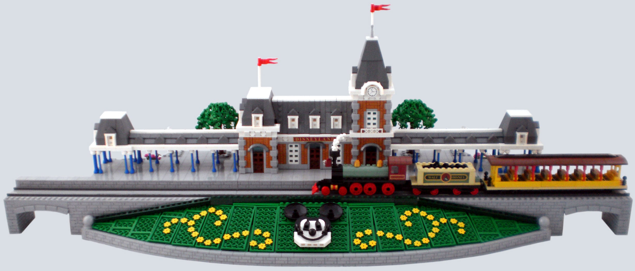 disney world train station lego