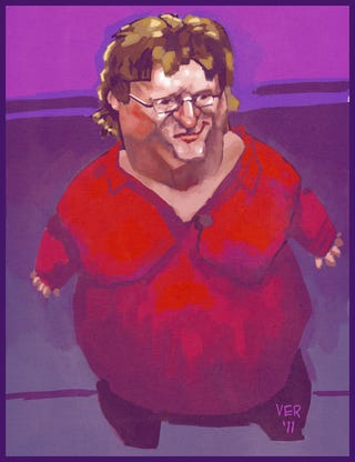 The Coolest, Weirdest Gabe Newell Fan Art We Could Find