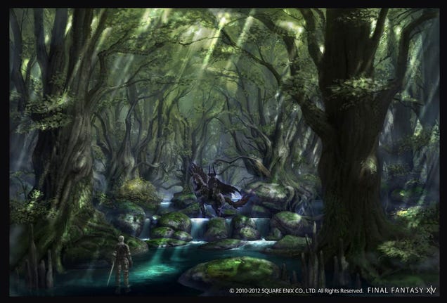 At Least Final Fantasy XIV's Art Isn't Drowning in Buttons