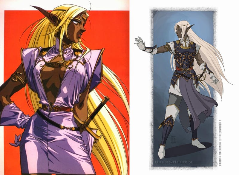 Fantastic Redesigns Of Women Characters By Women Science Fiction Artists