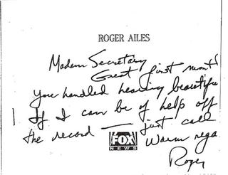 Here's How Roger Ailes 'Watches the Powerful'