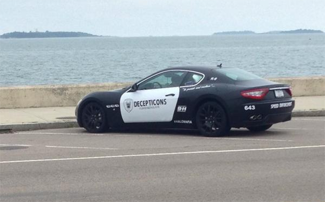 Transformers Fan Busted for Impersonating a Cop, Ruining a Maserati