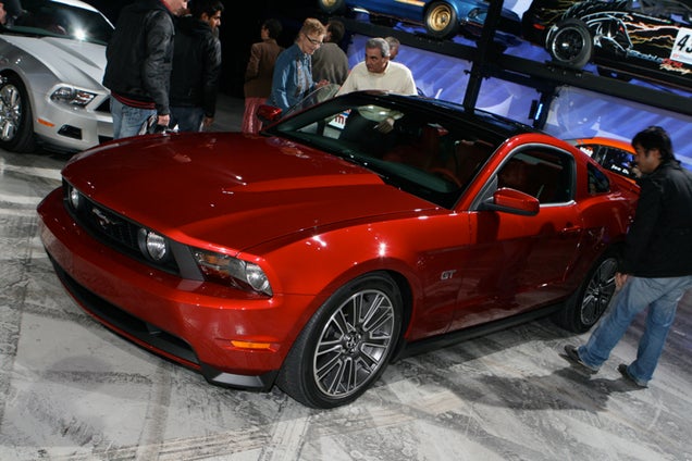 2010 Ford Mustang Unveiled, Live!