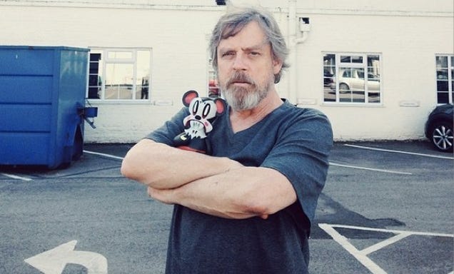 Mark Hamill Grew a Sweet Beard for Star Wars: Episode VII