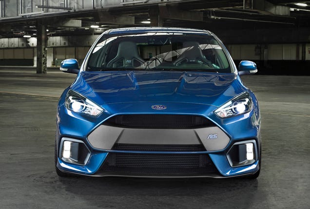 2016 Ford Focus RS: This Is Your 320-HP, AWD Monster Hatch From Ford